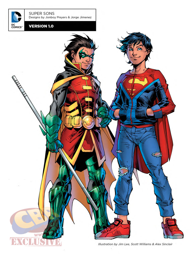 Illustration for article titled DC Reveals Its New Rebirth Superhero Costumes